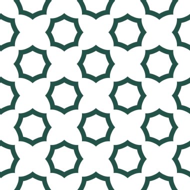 Kusursuz Vektör Deseni. Geometrik Süsleme Biçiminde Arkaplan DokusuName.
