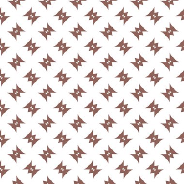 Geometrik süslemeli vektör deseni. Kusursuz tasarım dokusu.