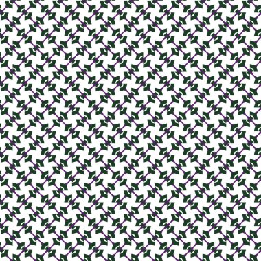 Geometrik süslemeli vektör deseni. Kusursuz tasarım dokusu.