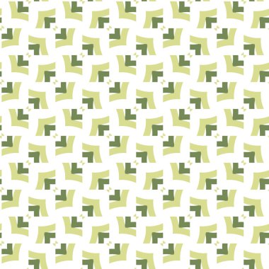 geometrik süsleme biçiminde kusursuz vektör deseni