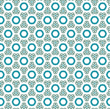 Geometrik süslemeli vektör deseni. Kusursuz tasarım dokusu.