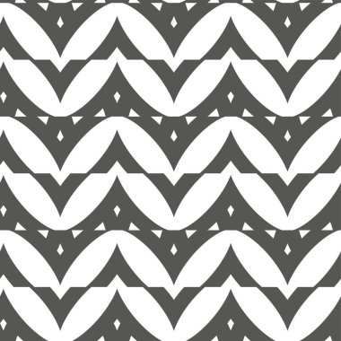 geometrik süsleme biçiminde kusursuz vektör deseni