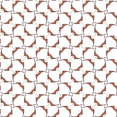 geometrik süsleme biçiminde kusursuz vektör deseni