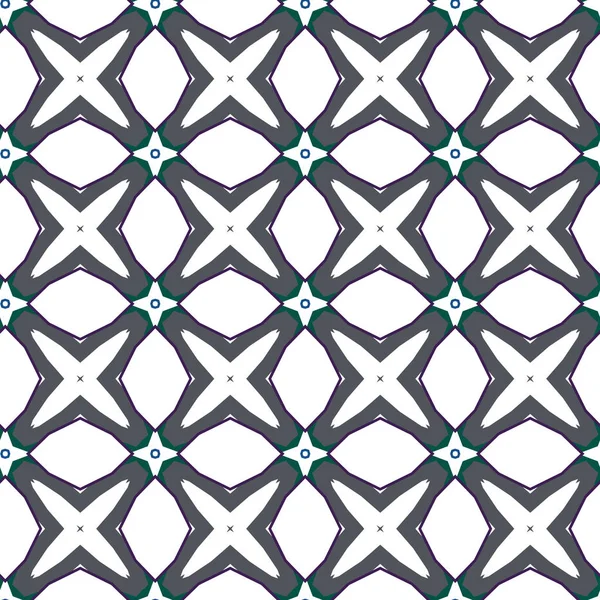 Geometrisches ornamentales Vektormuster. Nahtlose Design-Textur. — Stockvektor