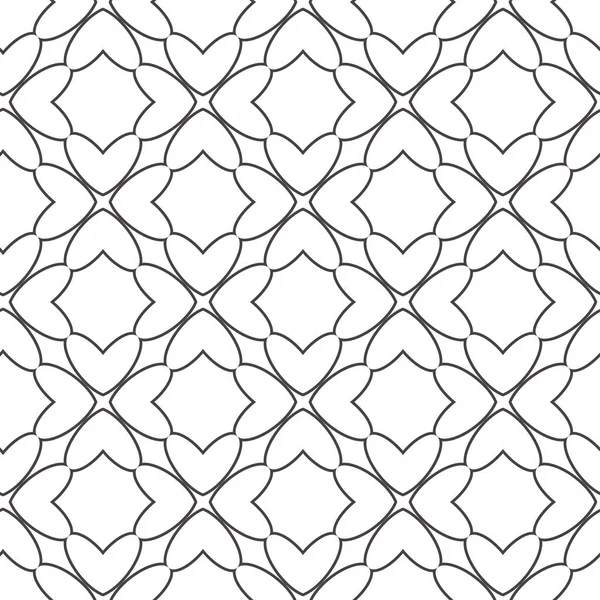 Abstrakte Hintergrundtextur im geometrischen ornamentalen Stil. nahtloses Design. — Stockvektor