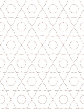 geometrik süsleme biçiminde kusursuz vektör deseni