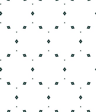 geometrik süsleme biçiminde kusursuz vektör deseni