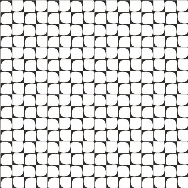 geometrik süsleme biçiminde kusursuz vektör deseni