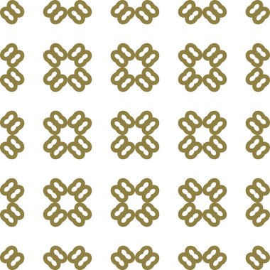 Dikişsiz geometrik süs vektör deseni. Soyut arka plan