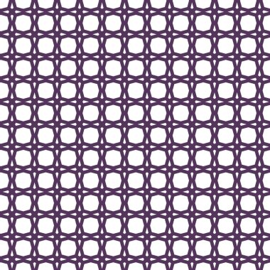 geometrik süsleme biçiminde kusursuz vektör deseni
