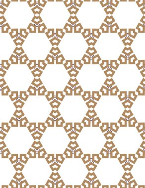 Kusursuz Vektör Deseni. Geometrik Süsleme Biçiminde Arkaplan DokusuName.