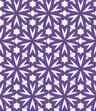 geometrik süsleme biçiminde kusursuz vektör deseni