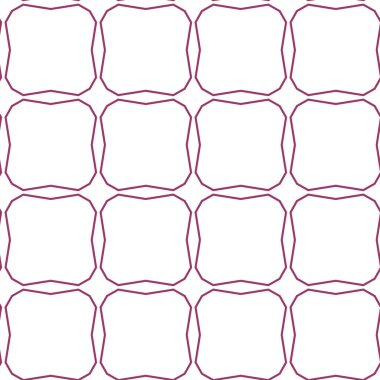geometrik süsleme biçiminde kusursuz vektör deseni