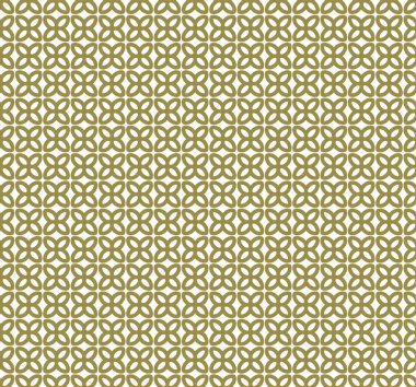 Geometrik süslemeli vektör deseni. Kusursuz tasarım dokusu.