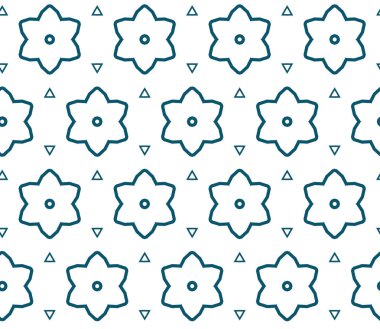 Kusursuz Vektör Deseni. Geometrik Süsleme Biçiminde Arkaplan DokusuName.