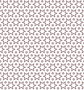 Geometrik süslemeli vektör deseni. Kusursuz tasarım dokusu.