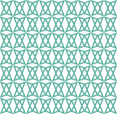 geometrik süsleme biçiminde kusursuz vektör deseni