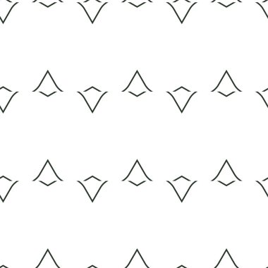 geometrik süsleme biçiminde kusursuz vektör deseni