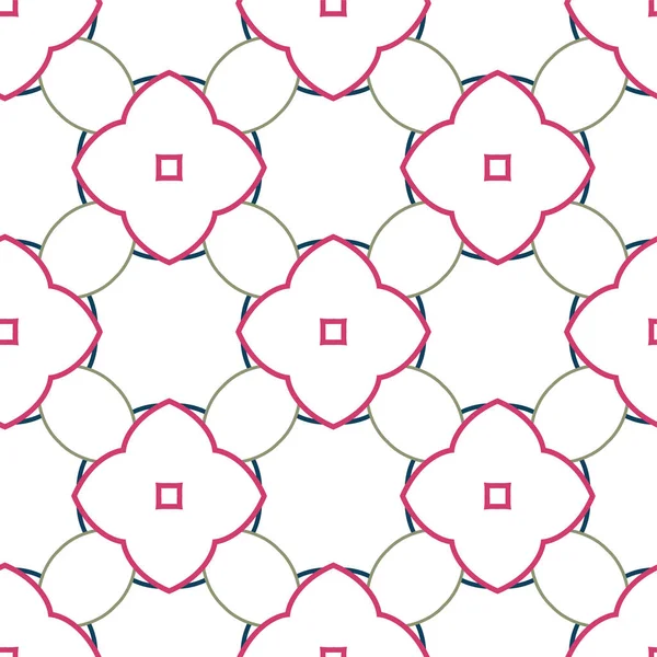 Kusursuz Vektör Deseni. Geometrik Süsleme Biçiminde Arkaplan DokusuName.