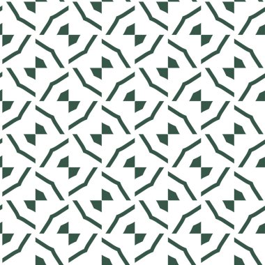 Kusursuz Vektör Deseni. Geometrik Süsleme Biçiminde Arkaplan DokusuName.