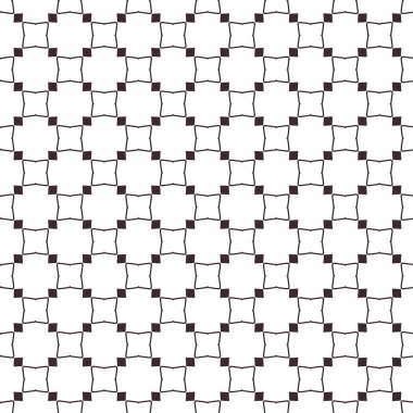 Geometrik süslemeli vektör deseni. Kusursuz tasarım dokusu.