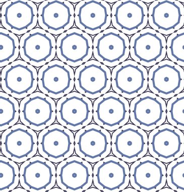 Dikişsiz geometrik süs vektör deseni. Soyut arka plan