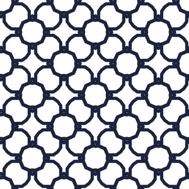 Kusursuz Vektör Deseni. Geometrik Süsleme Biçiminde Arkaplan DokusuName.