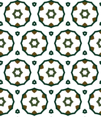 Dikişsiz geometrik süs vektör deseni. Soyut arka plan