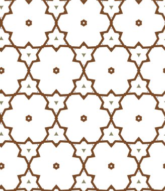 Kusursuz Vektör Deseni. Geometrik Süsleme Biçiminde Arkaplan DokusuName.