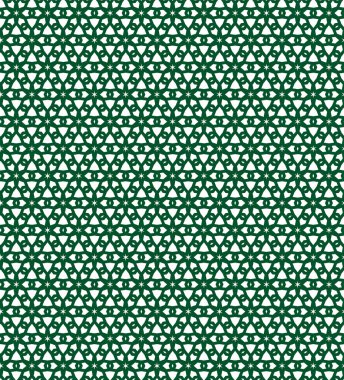 Kusursuz Vektör Deseni. Geometrik Süsleme Biçiminde Arkaplan DokusuName.