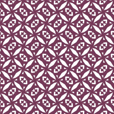 geometrik süsleme biçiminde kusursuz vektör deseni