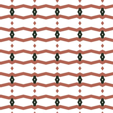 geometrik süsleme biçiminde kusursuz vektör deseni