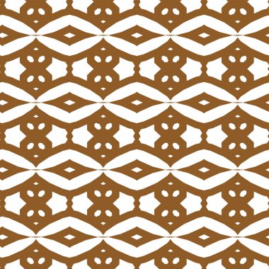 Dikişsiz geometrik süs vektör deseni. Soyut arka plan