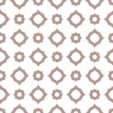 Dikişsiz geometrik süs vektör deseni. Soyut arka plan