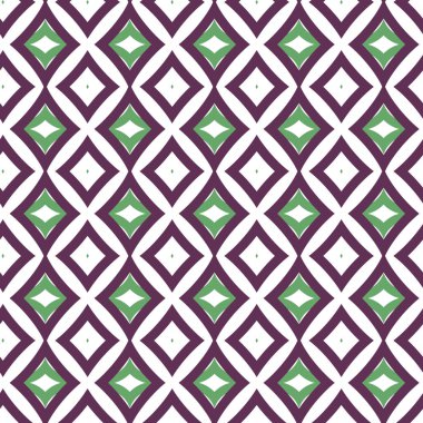 Kusursuz Vektör Deseni. Geometrik Süsleme Biçiminde Arkaplan DokusuName.