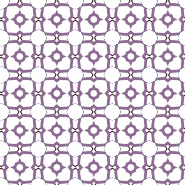 Geometrik süslemeli vektör deseni. Kusursuz tasarım dokusu.