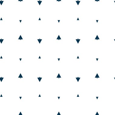 geometrik süsleme biçiminde kusursuz vektör deseni