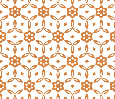 Geometrik süslemeli vektör deseni. Kusursuz tasarım dokusu.