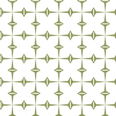 Dikişsiz geometrik süs vektör deseni. Soyut arka plan