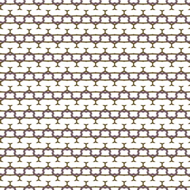 geometrik süsleme biçiminde kusursuz vektör deseni