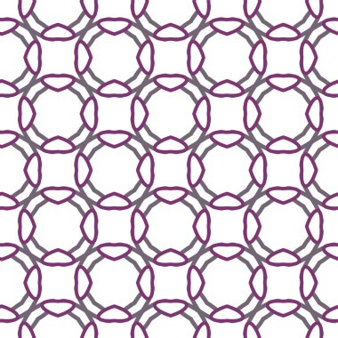 Geometrik süslemeli vektör deseni. Kusursuz tasarım dokusu.