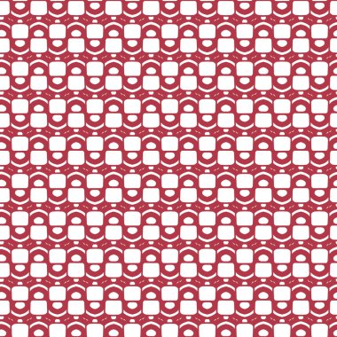 geometrik süsleme biçiminde kusursuz vektör deseni