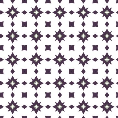 Kusursuz Vektör Deseni. Geometrik Süsleme Biçiminde Arkaplan DokusuName.