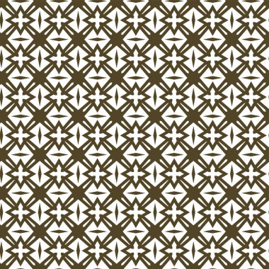 Kusursuz Vektör Deseni. Geometrik Süsleme Biçiminde Arkaplan DokusuName.