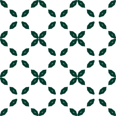 geometrik süsleme biçiminde kusursuz vektör deseni