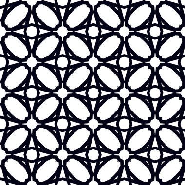 Kusursuz Vektör Deseni. Geometrik Süsleme Biçiminde Arkaplan DokusuName.