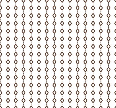 Dikişsiz geometrik süs vektör deseni. Soyut arka plan