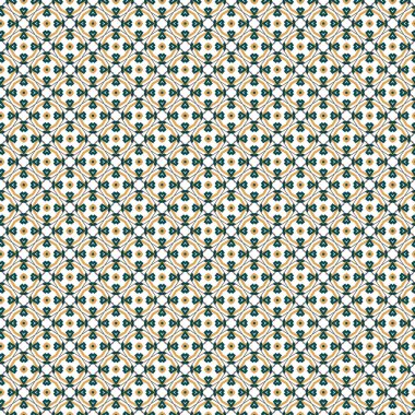 Kusursuz Vektör Deseni. Geometrik Süsleme Biçiminde Arkaplan DokusuName.