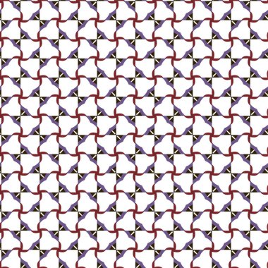 Geometrik süslemeli vektör deseni. Kusursuz tasarım dokusu.