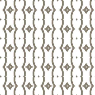 Kusursuz Vektör Deseni. Geometrik Süsleme Biçiminde Arkaplan DokusuName.